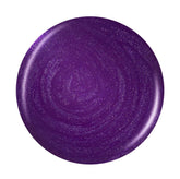 Color dot of shade Twilight Desert, a dark magenta with purple shimmer.